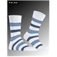 MARINA STRIPE Falke Socken für Herren - 2000 weiss