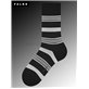 MARINA STRIPE Falke Herren-Socken - 3000 schwarz