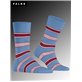 MARINA STRIPE Falke Socken für Herren - 6554 cornflower