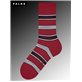 MARINA STRIPE Falke Herren-Socken - 8228 scarlet
