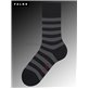 SENSITIVE MAPPED LINE Falke Ringelsocken für Herren - 3000 schwarz SENSITIVE MAPPED LINE Falke Ringelsocken für Herren - 3000 schwarz
