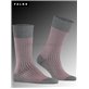 OXFORD STRIPE Falke Herrensocken - 3166 steel mel. OXFORD STRIPE Falke Herrensocken - 3166 steel mel.