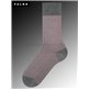 OXFORD STRIPE Falke Socke für Herren - 3166 steel mel. OXFORD STRIPE Falke Socke für Herren - 3166 steel mel.