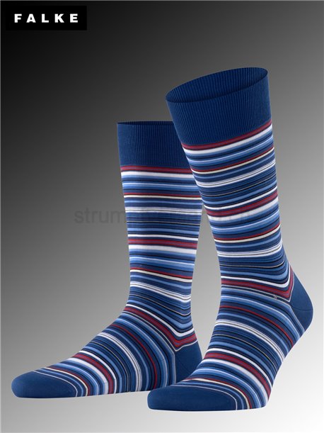 MICROBLOCK Herrensocken von Falke - 6000 royal blue