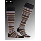 MICROBLOCK Falke Kniesocken für Herren - 3030 grey-white MICROBLOCK Falke Kniesocken für Herren - 3030 grey-white