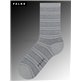 STRIPE UNIFORM Falke Ringelsocken für Damen - 3203 silver