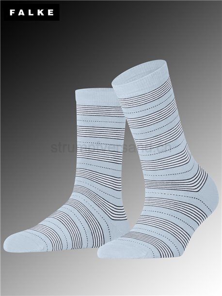 STRIPE UNIFORM Falke Socken Damen - 6594 light blue
