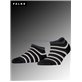 SMART STRIPE Falke Kurzsocken - 3000 schwarz