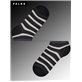 SMART STRIPE Falke Sneaker-Socken - 3000 schwarz