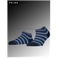 SMART STRIPE Falke Kurzsocken - 6116 space blue