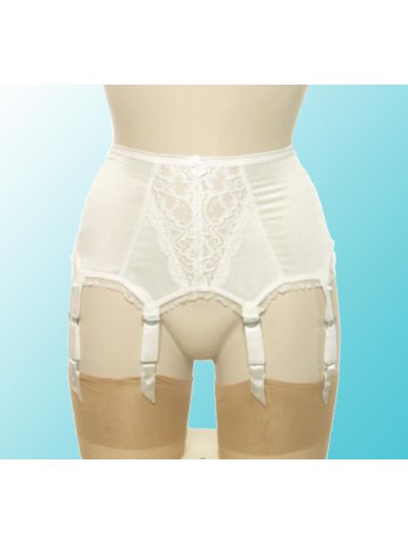 Capri 6 Strumpfhalter - elfenbein