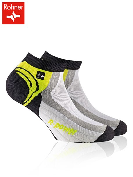 R-POWER WOMEN Rohner Laufsocken - 518 neon gelb