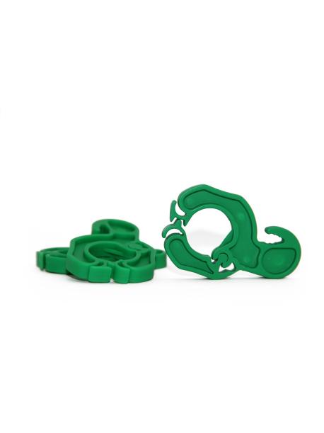 grüne Sockenklammern