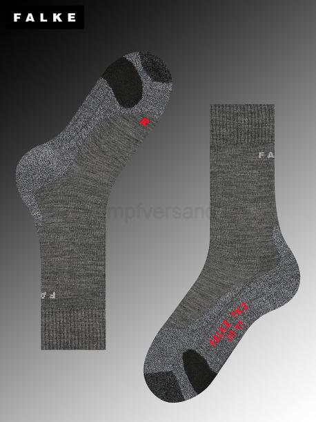 TK2 women Falke Wandersocken -  3180 asphalt mel.