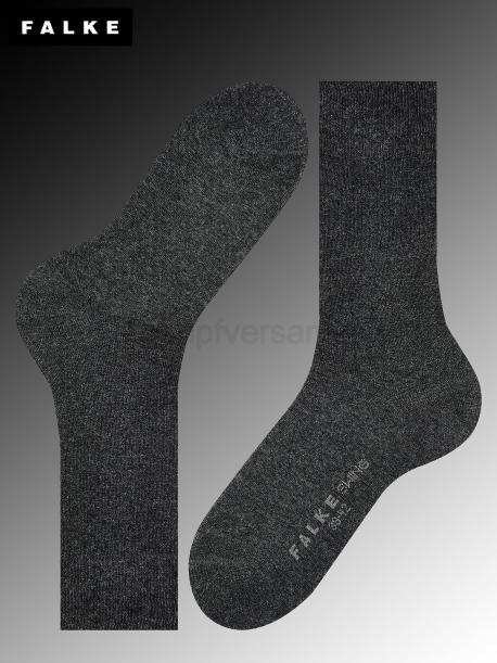 SWING Falke Herrensocken - 3080 anthracite mel.