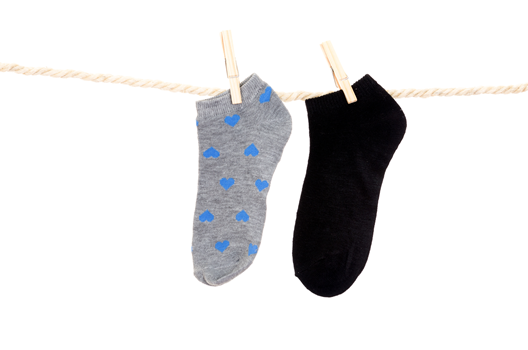 Socken richtig waschen - Pflegetipps